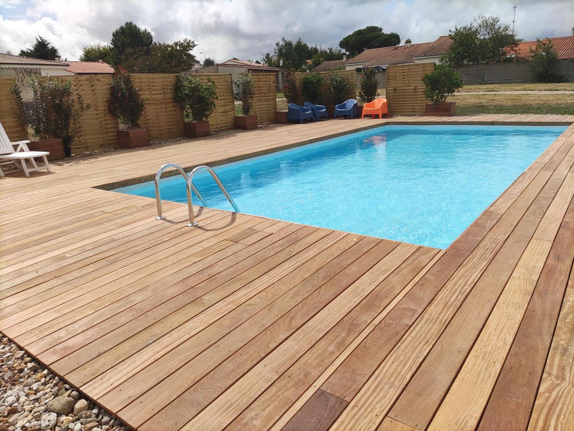 Maison Avec Piscine Privee, Proche Plage Avrille  Экстерьер фото